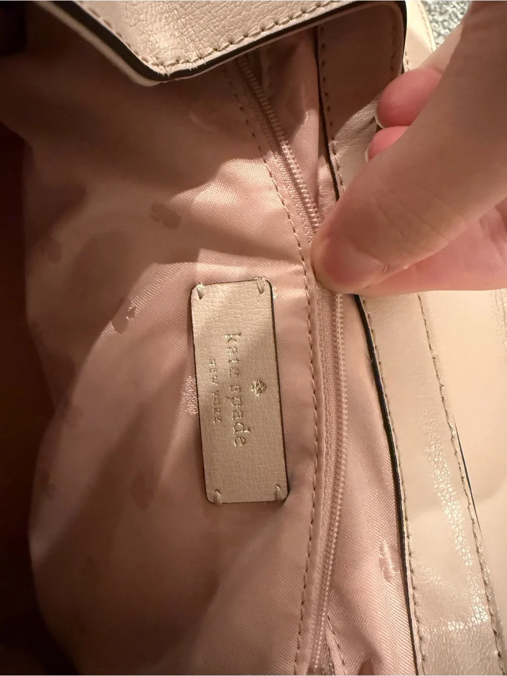 Kate Spade Adel Medium Flap Backpack, Warm Beige